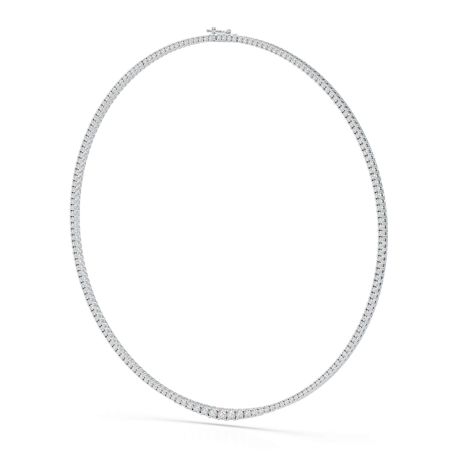 6.35 CT Riviere Necklace - Jama Jewels