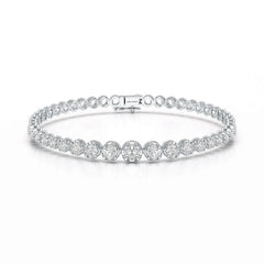 2.84 CT Round Cut Lab Diamond Tennis Bracelet Jama Jewels