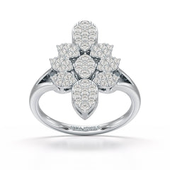 Lab Grown Diamond 0.57 CT Ring