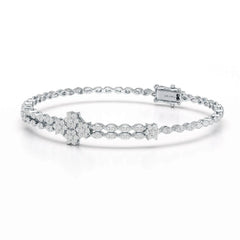 1.12 CT Classic Lab Diamond Designer Bracelet