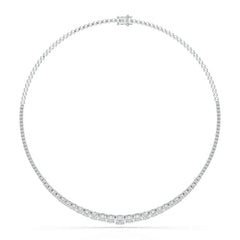9.35 Carat Lab-Grown Diamond Riviere Necklace - Jama Jewels