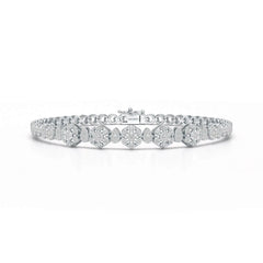 Exquisite 1.15 CT Lab Created Diamond Bracelet