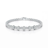 Exquisite 1.15 CT Lab Created Diamond Bracelet