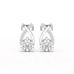 1.38 CT Lab Diamond Stud Earrings Jama Jewels