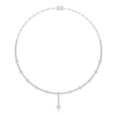 2.4 CT Lab Diamond Drop Necklace Jama Jewels