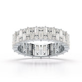 2.31 CT Baguette Cut Classic Lab Diamond Ring