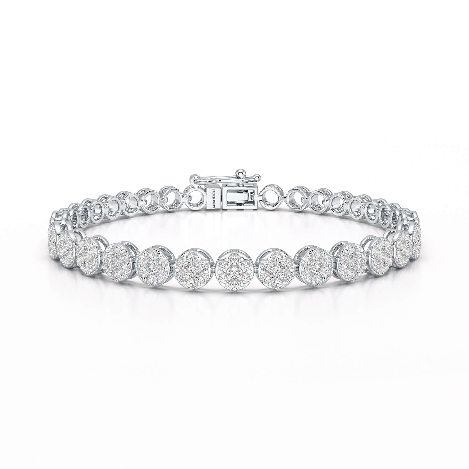 2.49 CT 18KT Lab Diamond Women's Bracelet
