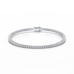 2.15 CT Round cut Lab Diamond Tennis Bracelet