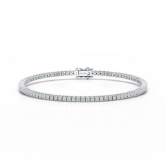 2.15 CT Round cut Lab Diamond Tennis Bracelet Jama Jewels