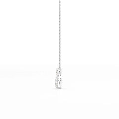 2.83 CT Heart Shaped Lab Diamond Chain Pendant
