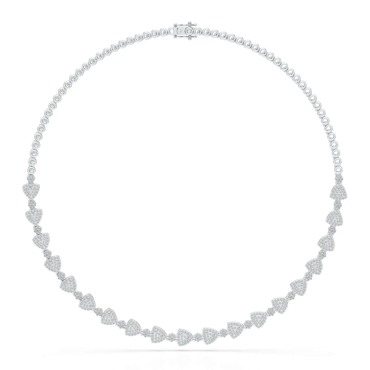 2.66 Carat Lab Grown Diamond Necklace Jama Jewels