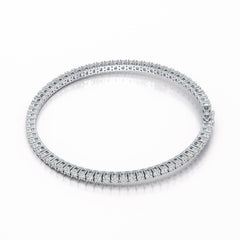 4.5 CT Round cut Lab Diamond Tennis Bracelet