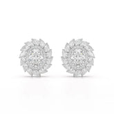 4.85 CT Lab Diamond Multi Shape Stud Earrings Jama Jewels