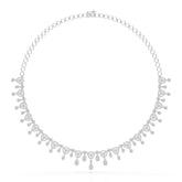 5 CT Lab Grown Diamond Bridal Necklace