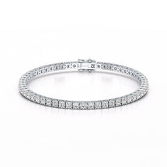 6.5 CT Round cut Lab Diamond Tennis Bracelet