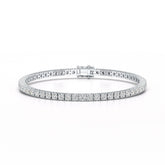 6.5 CT Round cut Lab Diamond Tennis Bracelet