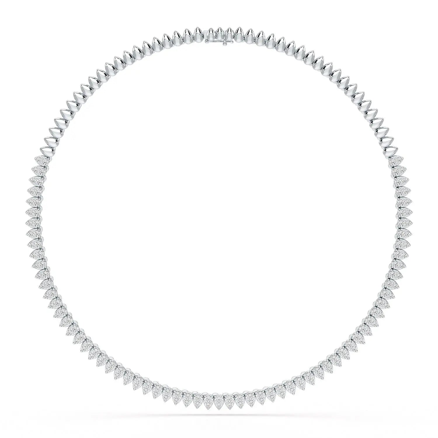 Classic Lab Diamond 4.62 Carat Tennis Necklace