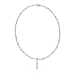 2.4 CT Lab Diamond Drop Necklace