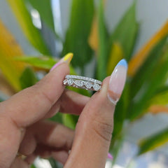 0.75 CT Lab Diamond Stack Ring (Ready for Delivery)