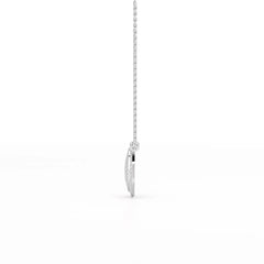 1.67 CT RoundCut Lab Diamond Chain Pendant Jama Jewels