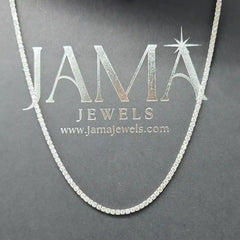 10.10 CT Round Cut Lab Diamond Tennis Necklace (Ready for Delivery)