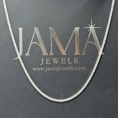 8 CT Round Cut Lab Diamond Tennis Necklace (Ready for Delivery)