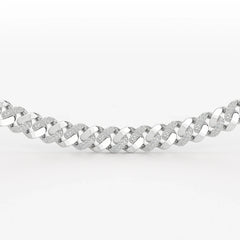 6 CT Round Cut Men's Cuban Chain