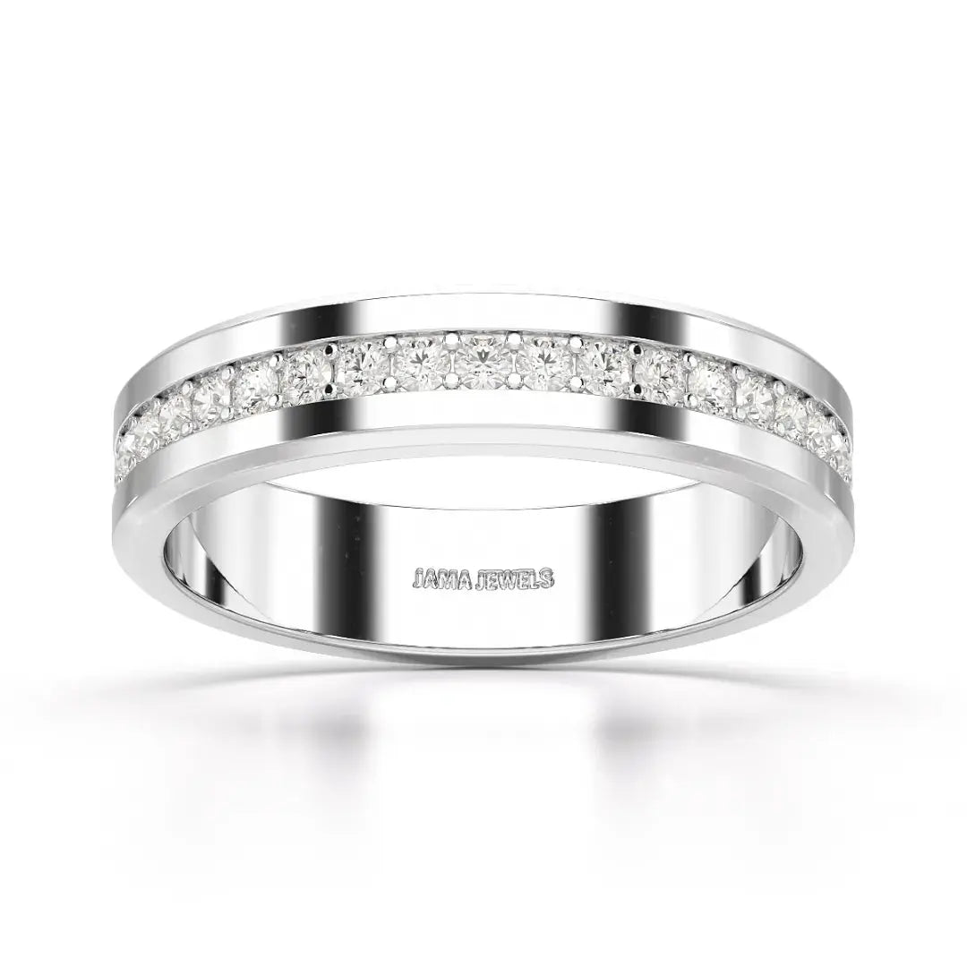 0.95 CT Classic Round Cut Lab Diamond Ring