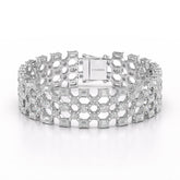 18.3 CT Multi Shape Lab Diamond Bracelet