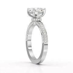 2.53CT Heart Cut Lab Diamond Ring Jama Jewels