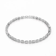 6.38 CT Multi Shape Lab Grown Diamond Bracelet Jama Jewels
