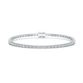 3.85 CT Oval Cut Diamond Tennis Bracelet Jama Jewels
