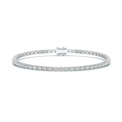 3.85 CT Oval Cut Diamond Tennis Bracelet Jama Jewels