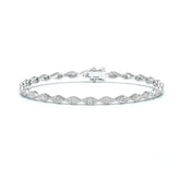 4.25 CT Marquise Cut Diamond Tennis Bracelet Jama Jewels
