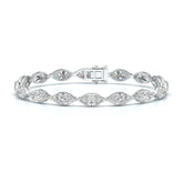 Marquise Cut Diamond Tennis Bracelet Jama Jewels