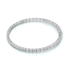 6.75 CT Emerald Cut Diamond Tennis Bracelet Jama Jewels