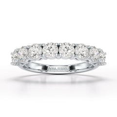 1.84 CT Round Cut Lab Diamonds White Engagement Ring - Jama Jewels