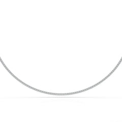 4.61 Carat Diamond Line Necklace