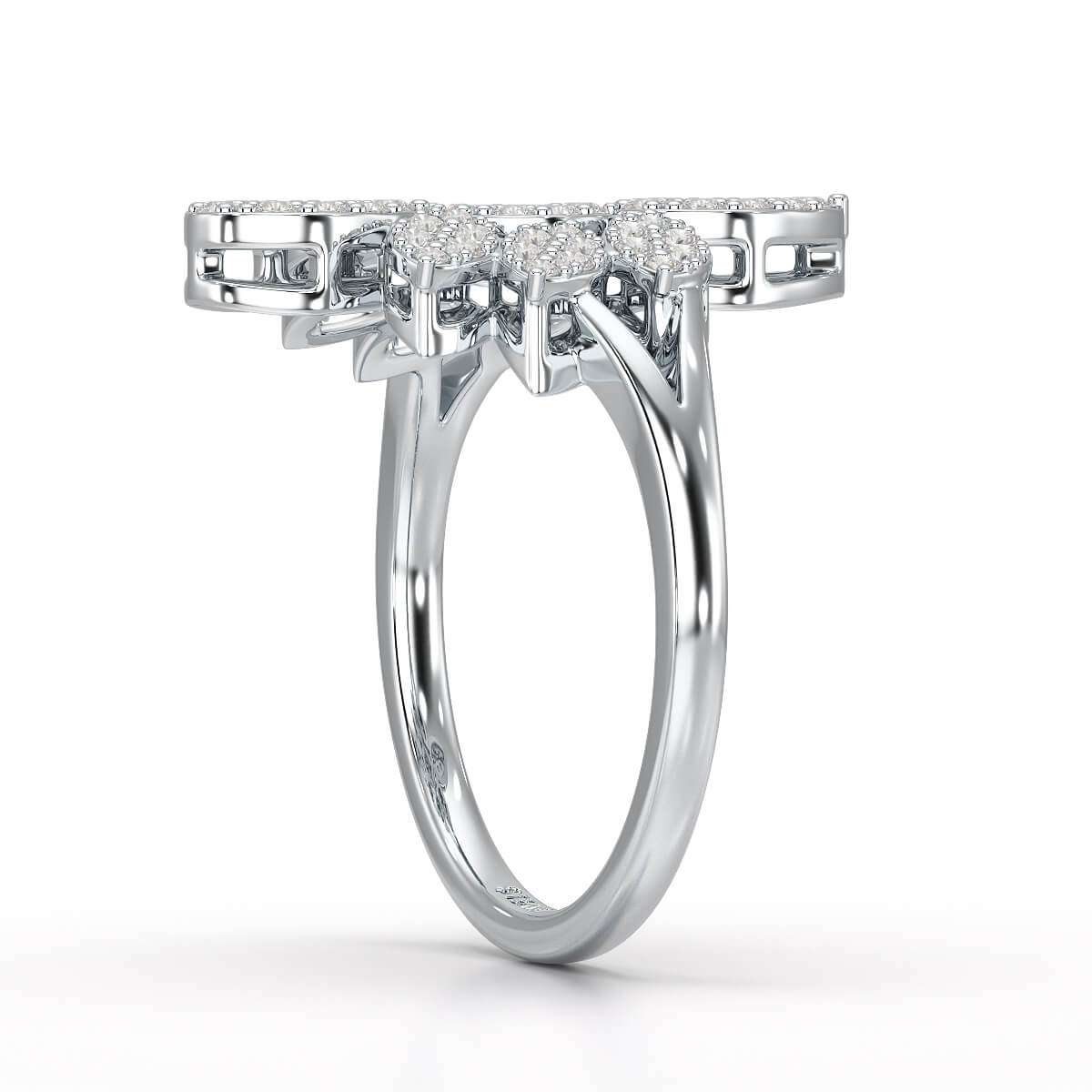 Lab Grown Diamond 0.57 CT Ring