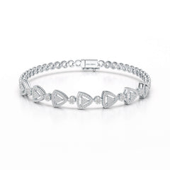 1.14 CT 18KT Lab Diamond Classic Women's Bracelet