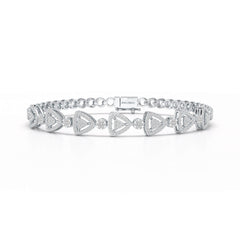 1.14 CT 18KT Lab Diamond Classic Women's Bracelet