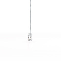 1 CT Oval Lab Grown Diamond Solitaire Pendant