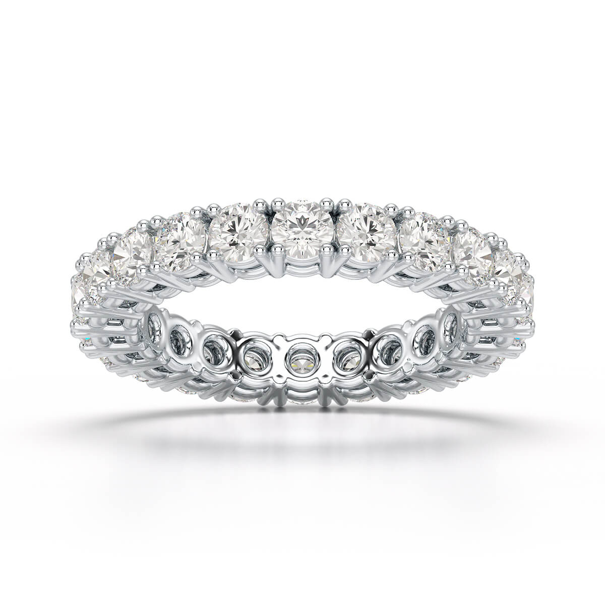 Classic Round 2.17 CT Lab Grown Diamond Ring