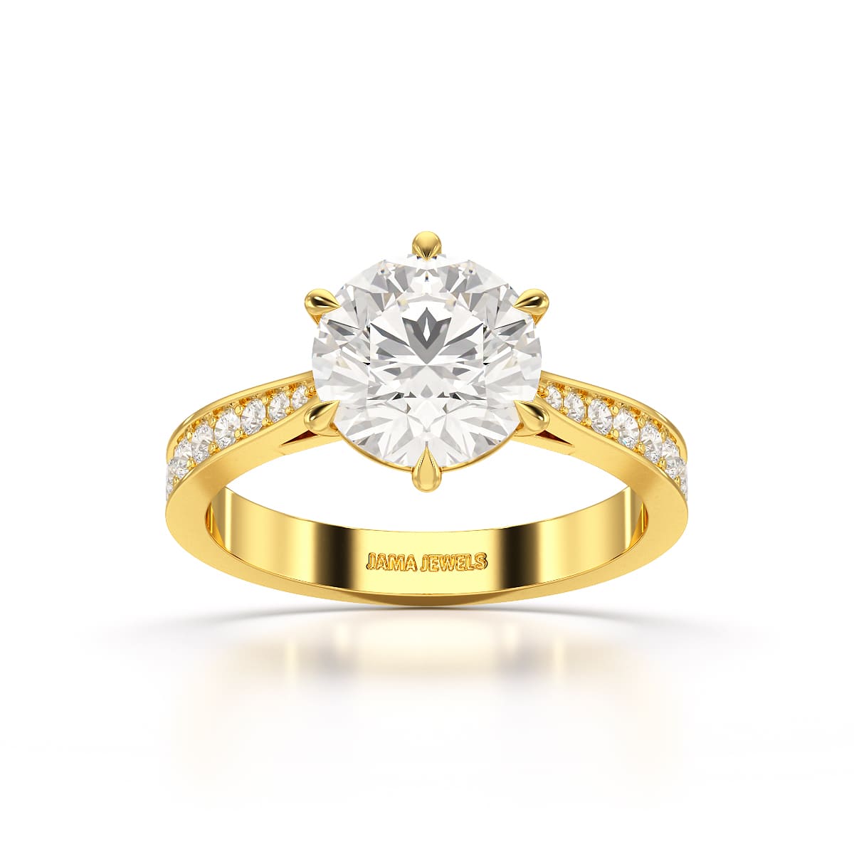 2.48 CT Lab Diamond Solitaire Ring