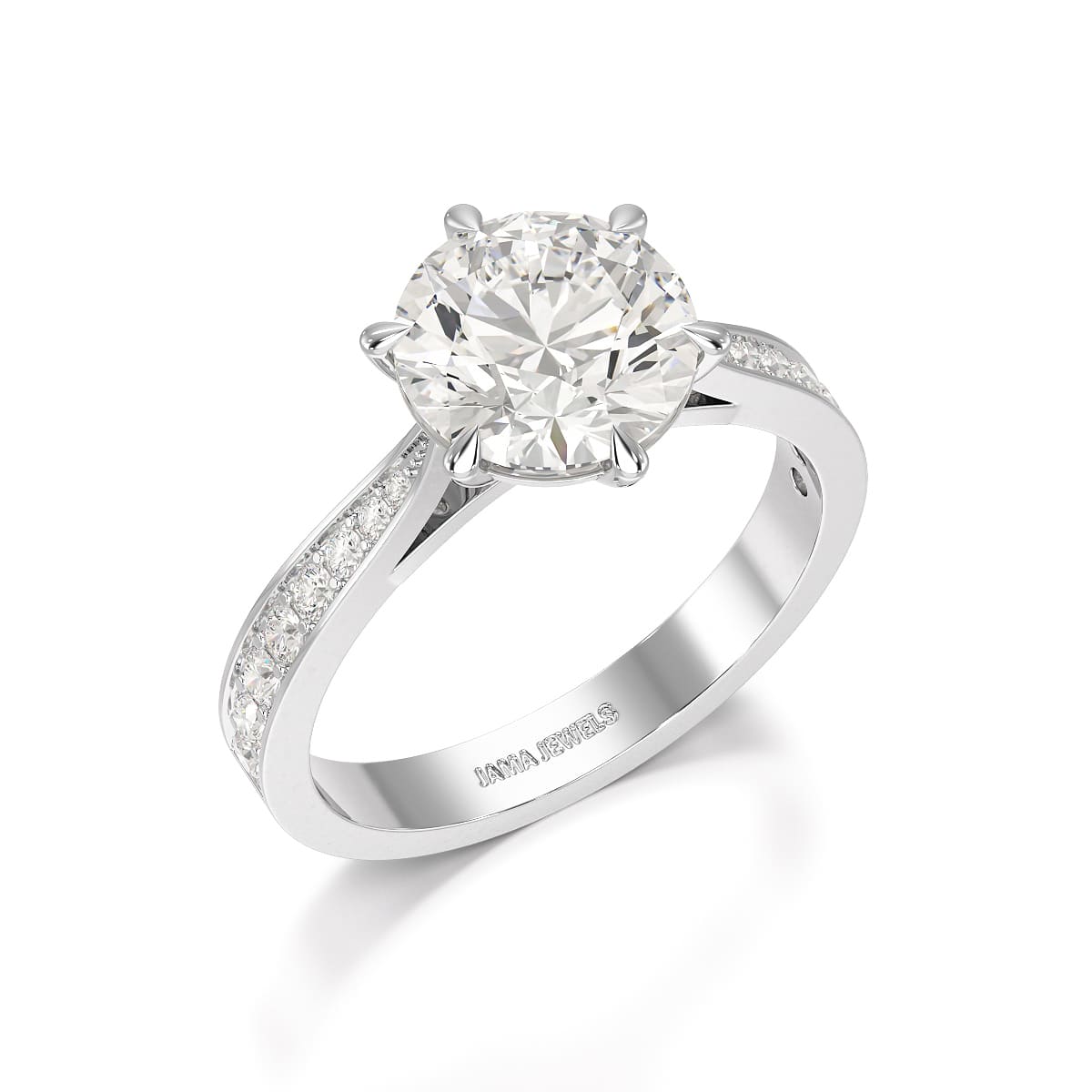 2.48 CT Lab Diamond Solitaire Ring
