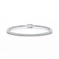 2.15 CT Round cut Lab Diamond Tennis Bracelet