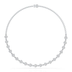 2.66 Carat Lab Grown Diamond Necklace