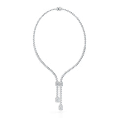 3.27 CT Lab Created Diamond Wedding Necklace