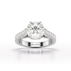 3.62 Carat Lab Diamond Engagement Ring - Jama Jewels 