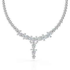 3.85 CT Lab Grown Diamond Drop Necklace